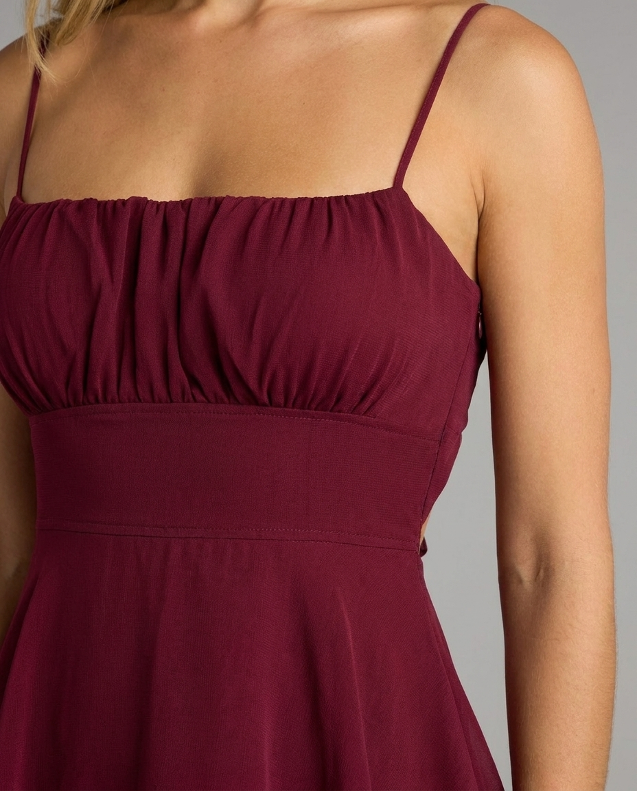 Evening Soirée Chiffon Maxi Dress